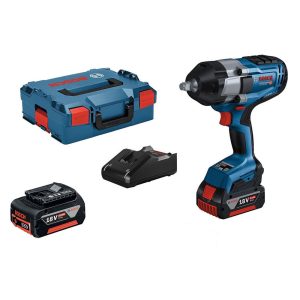 BOSCH GDS 18V-1000 Aku udarni odvrtač 2x5,0Ah + L-BOX