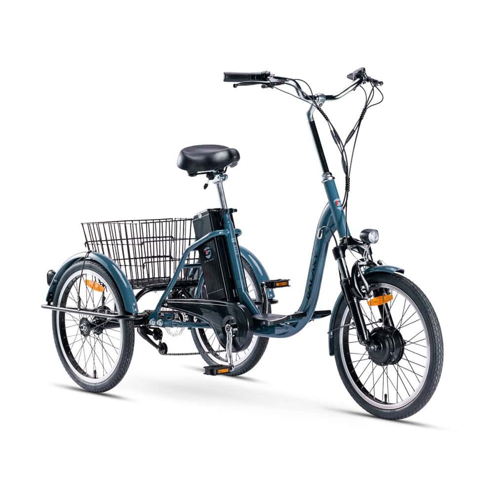 Električni tricikl 20" VIGO 36V/10.4Ah Li-ion plava /19733