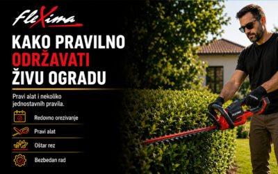 Kako pravilno održavati živu ogradu – pravi alat i nekoliko jednostavnih pravila