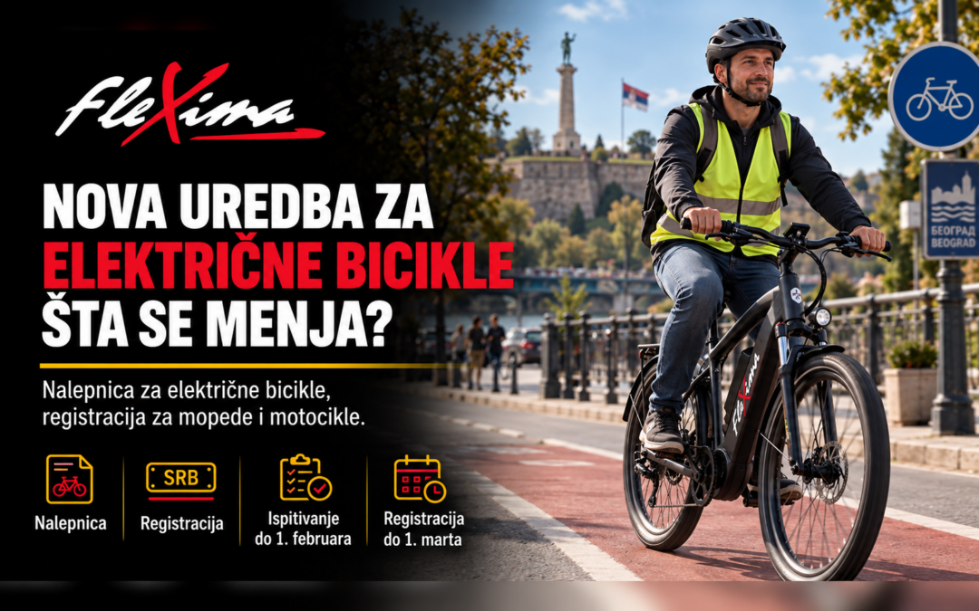 Nova uredba za električne bicikle – ko dobija nalepnicu, a ko mora da registruje vozilo?
