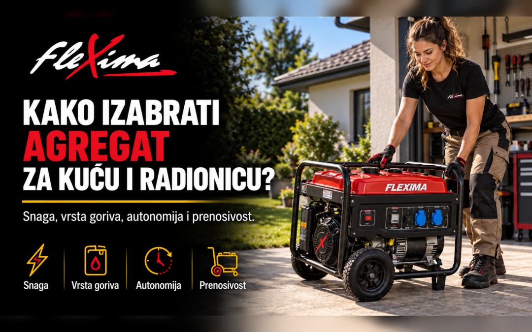 Kako izabrati agregat za kuću, vikendicu ili radionicu?