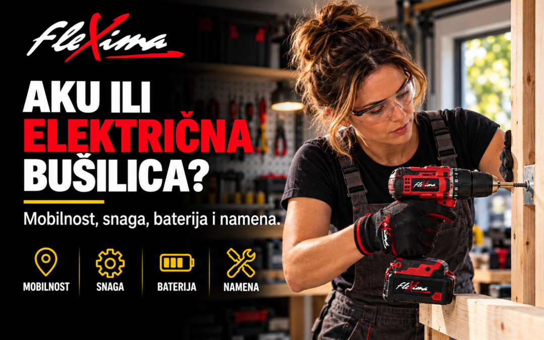 Aku ili električna bušilica – šta je bolji izbor?